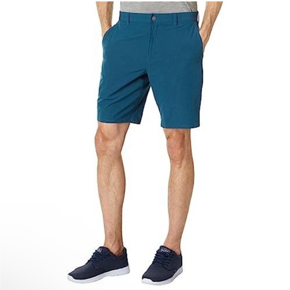 johnnie-O Calcutta‎ Performance Golf Shorts (Lake) Mens Clothing, Size: 34 in